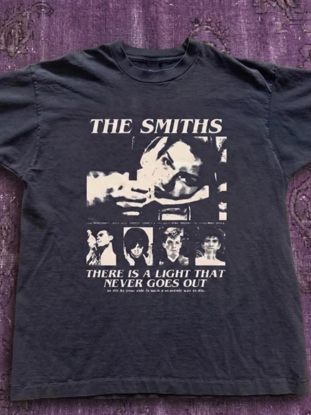 The Smiths Graphic Tee — Black